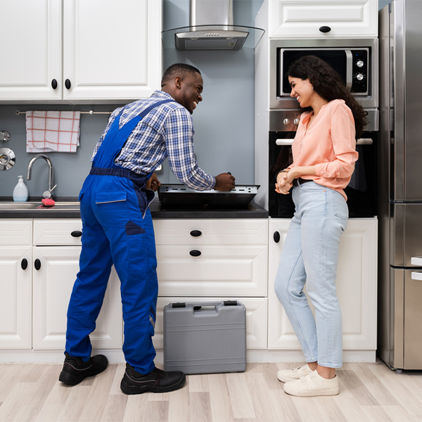 can you provide an estimate for cooktop repair before beginning any work in Mottville